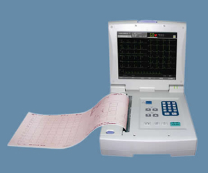 福田十二導fx-7500自動分析心電圖機