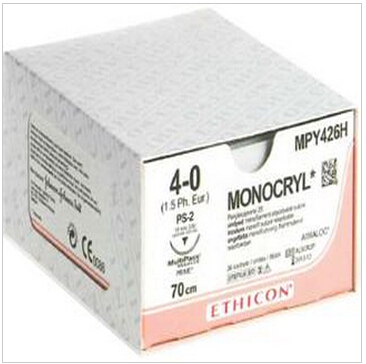 強生 單喬可吸收縫線 MONOCRYL