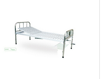 不銹鋼床頭鋼板面單搖床 A-51