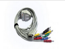 日本光電12導心電圖機導聯線