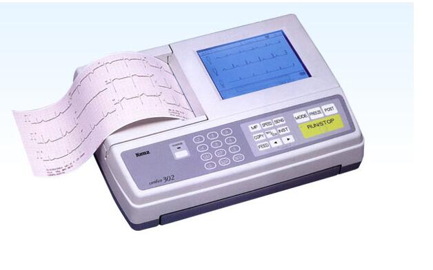 日本鈴謙三導聯Kenz-cardico302數字式心電圖機