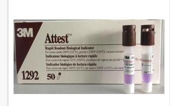 3M1292壓力蒸汽滅菌生物培養指示劑（快速）