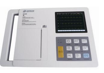 六道彩屏心電圖機 HB1006F