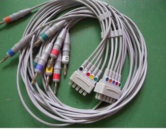 鈴謙心電圖機導聯線 