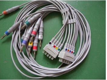 日本鈴謙601心電圖機導聯線 
