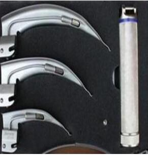 斯美特(曲霞牌) 燈泡喉鏡 鈦鋼型