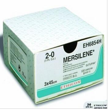 強生單喬可吸收縫線慕絲MERSILK