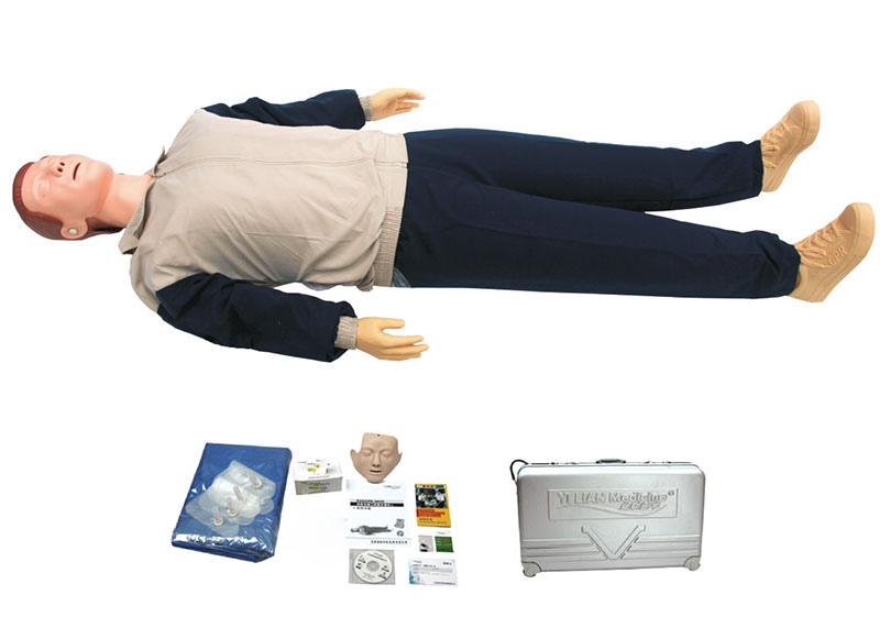 全身心肺復蘇模擬人不帶控制器鋁箱裝