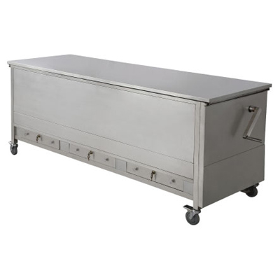 手搖齒輪螺柱升降解剖臺(tái)（下抽屜）YLM-2002A-Ⅴ