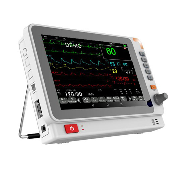 瑞博10.1寸便攜式多參數監護儀PM-9000