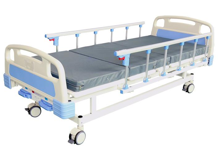 威高鋁合金護(hù)欄手動(dòng)兩搖病床
