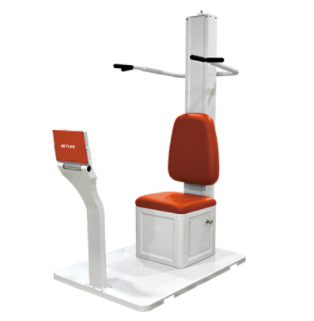 人來肌力評估與運動反饋訓練系統（上肢推舉）