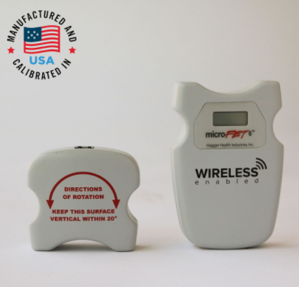 HOGGAN 霍根科學(xué) MicroFET 6 便攜式雙或單數(shù)字測斜儀 關(guān)節(jié)活動度測試