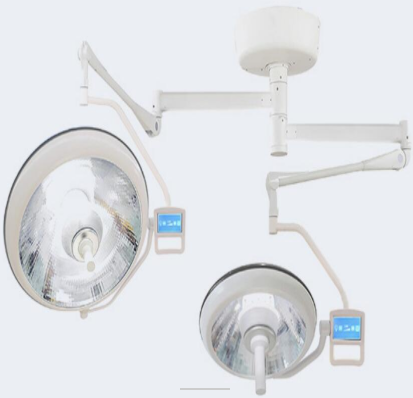 雙頭吊式LED手術(shù)無(wú)影燈 E700-500