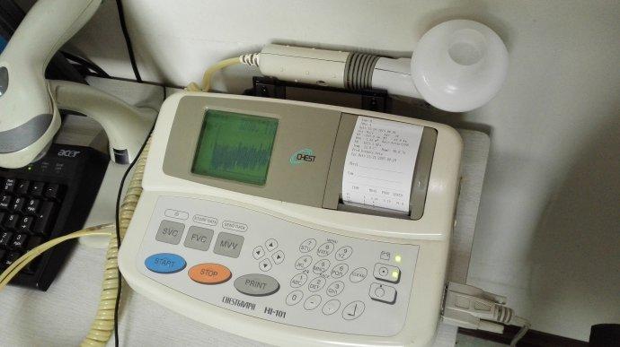 日本捷斯特CHEST HI-101肺功能儀